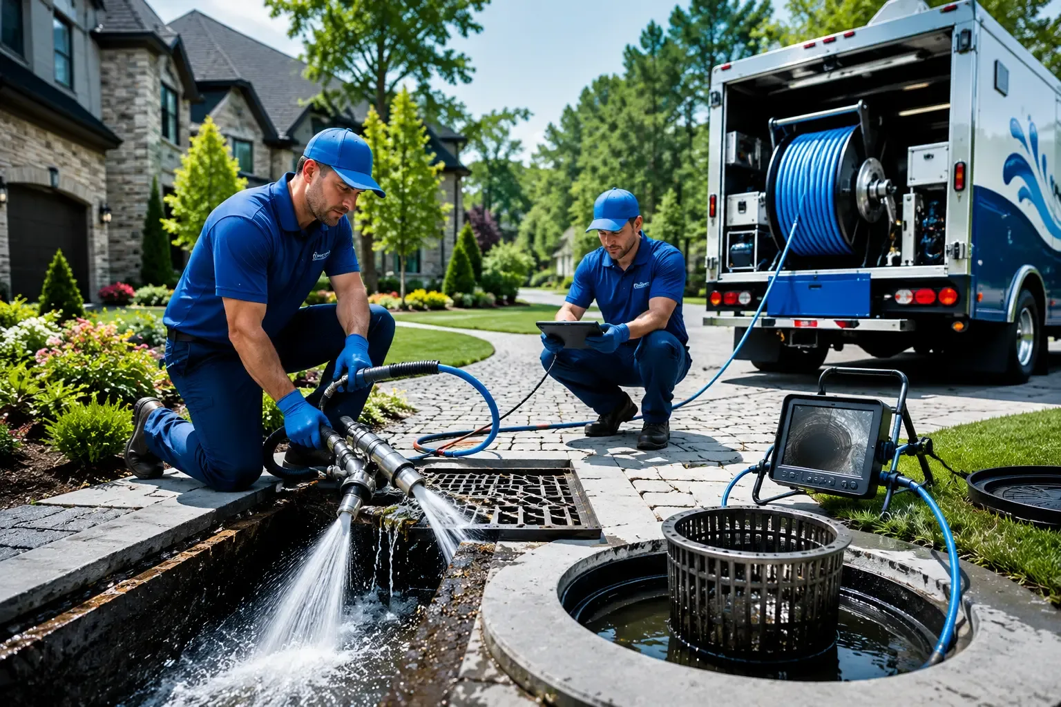 Local outdoor drain cleaning professionals in Bristow, OK