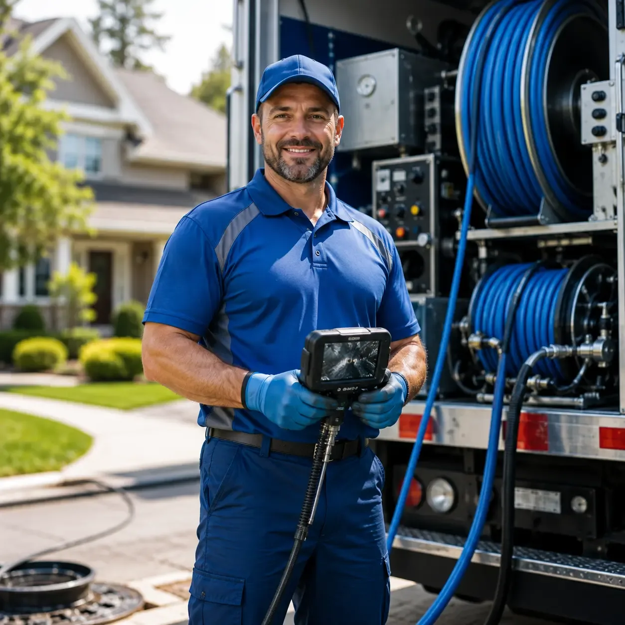 Local outdoor drain cleaning specialists in Bristow, OK